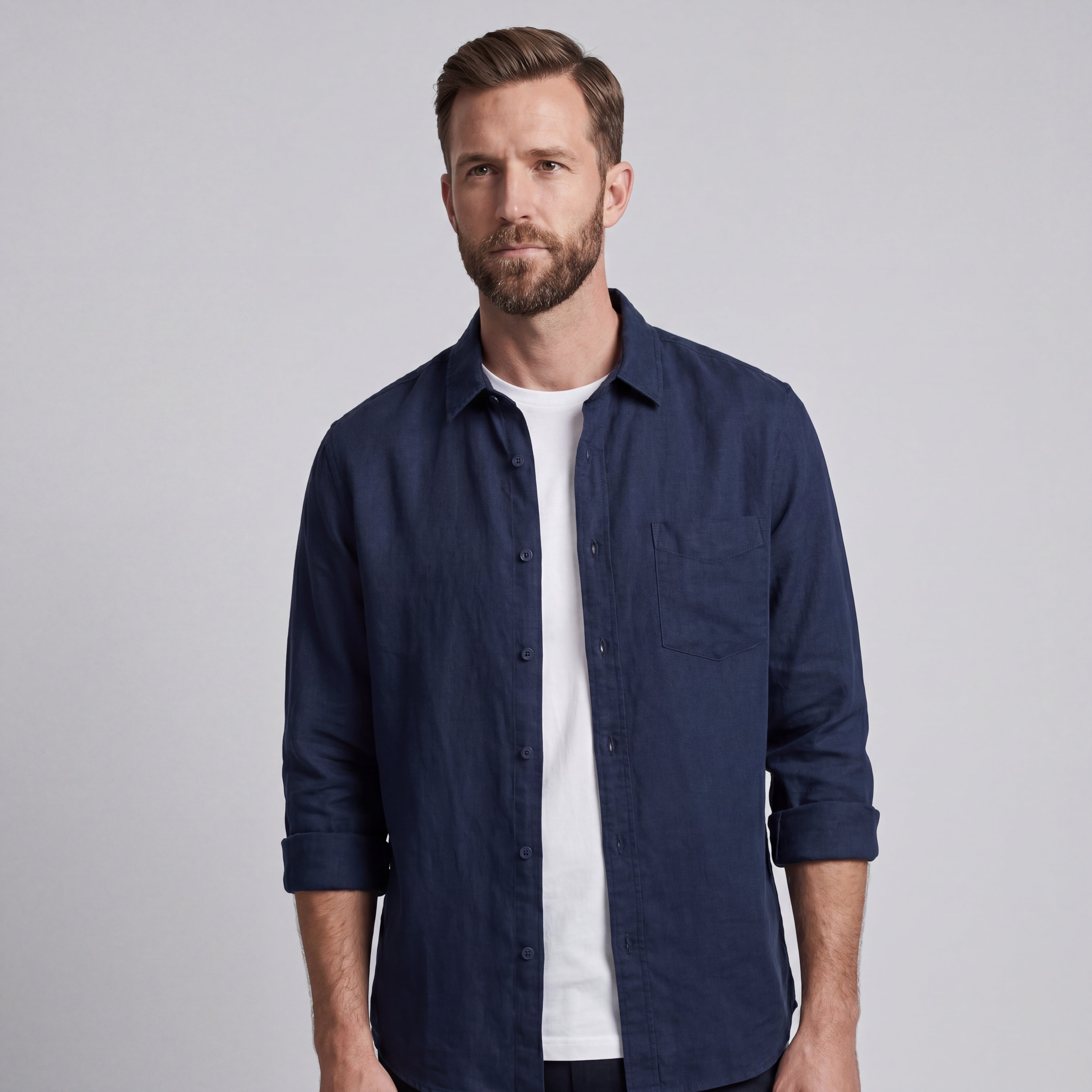 Bleu Marine / 5XL