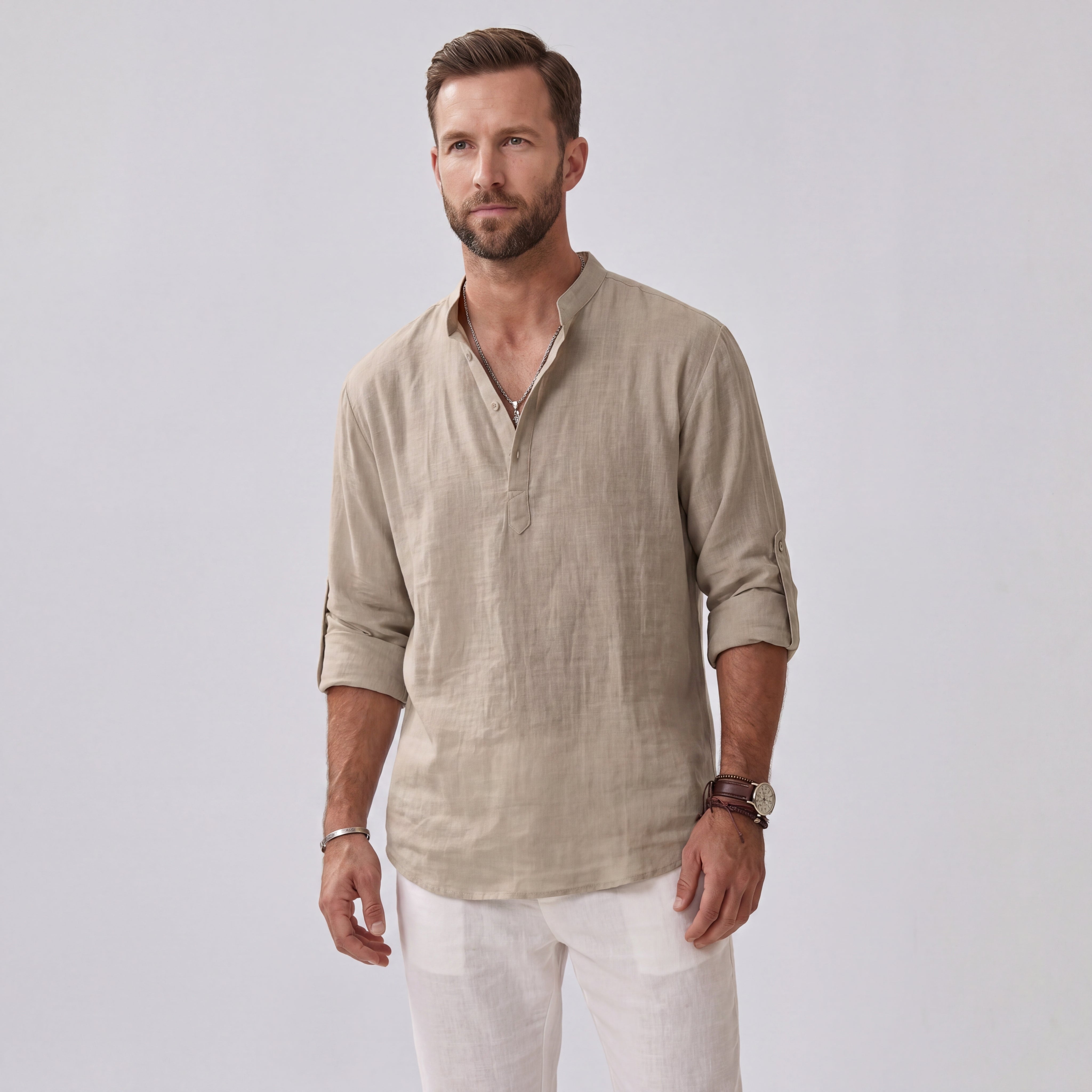 Beige / 5XL